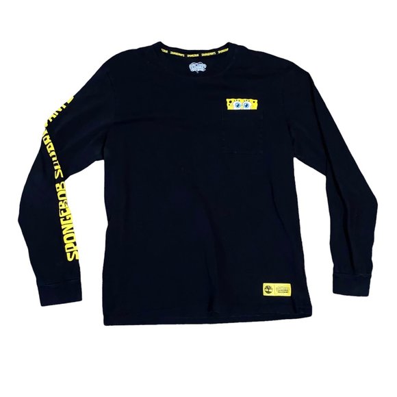 Timberland Other - Timberland X SpongeBob Collab Long Sleeve Graphic Pocket Tee Size Medium